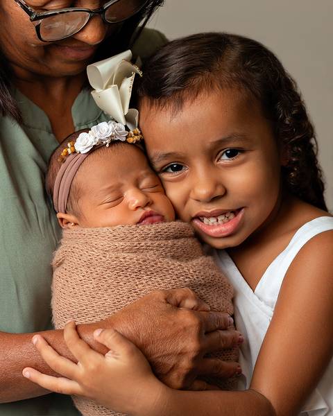 Ensaio Newborn em Estúdio'