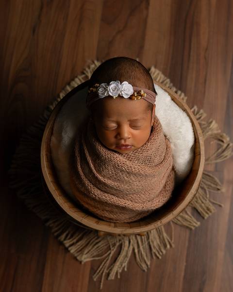 Ensaio Newborn em Estúdio'