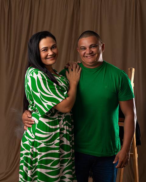 Ensaio de Dia das Mães em estúdio'