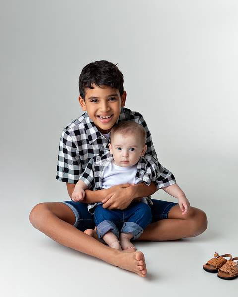 Ensaio de acompanhamento do bebê'