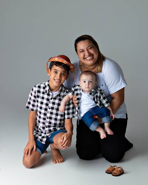 Ensaio de acompanhamento do bebê'