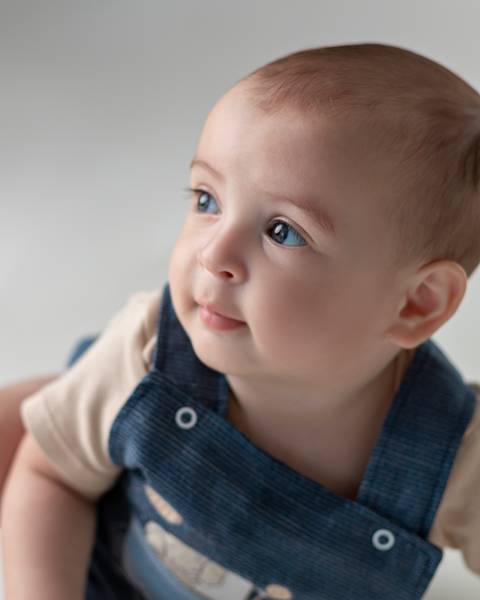 Ensaio de acompanhamento do bebê'