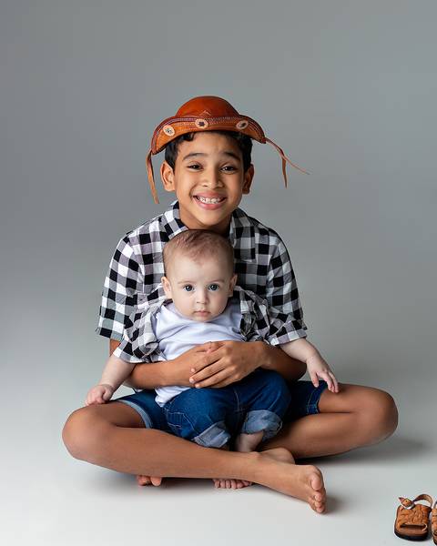 Ensaio de acompanhamento do bebê'