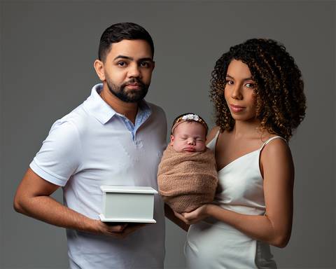 Ensaio Newborn em estúdio em Natal/RN'