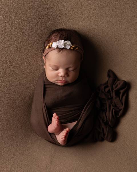 Ensaio Newborn em estúdio em Natal/RN'