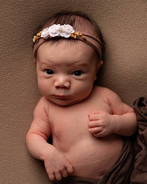 Ensaio Newborn em estúdio em Natal/RN'