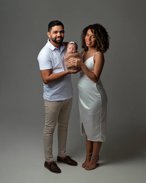 Ensaio Newborn em estúdio em Natal/RN'