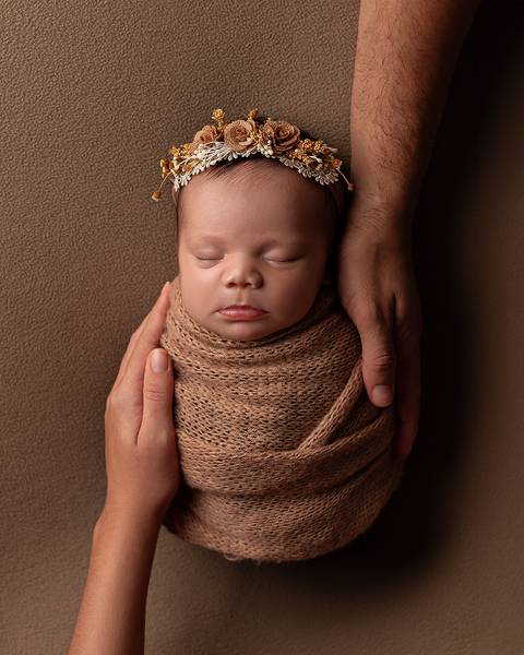Ensaio Newborn em estúdio em Natal/RN'