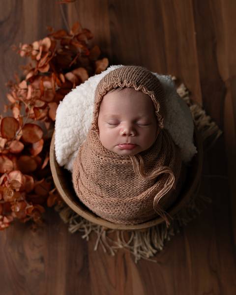 Ensaio Newborn em estúdio em Natal/RN'