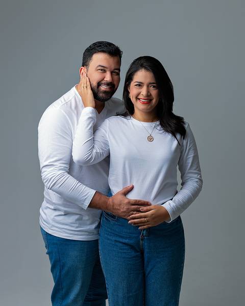 Ensaio de Revelação de Sexo em estúdio'