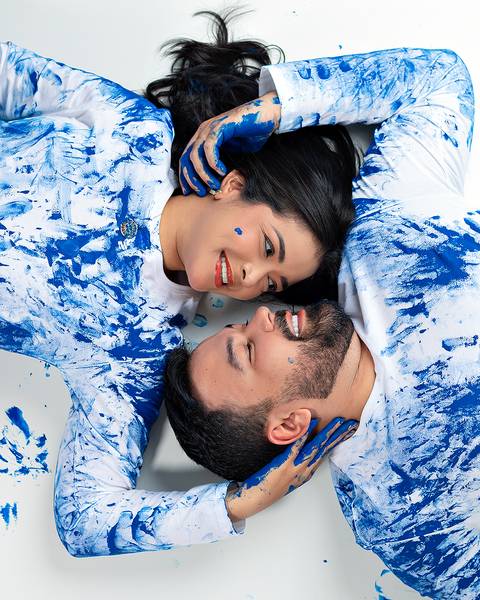 Ensaio de Revelação de Sexo em estúdio'