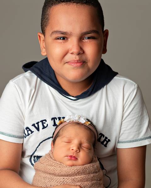 Ensaio Newborn aos 7 dias de vida. Estúdio Newborn em Natal/RN'