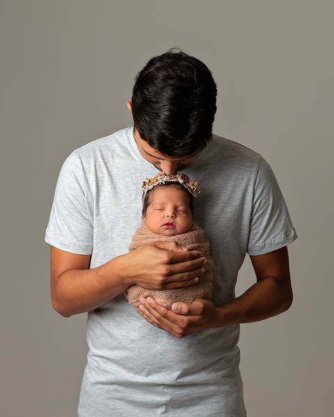 Ensaio Newborn aos 7 dias de vida. Estúdio Newborn em Natal/RN'