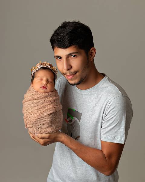 Ensaio Newborn aos 7 dias de vida. Estúdio Newborn em Natal/RN'