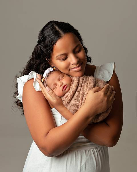 Ensaio Newborn aos 7 dias de vida. Estúdio Newborn em Natal/RN'
