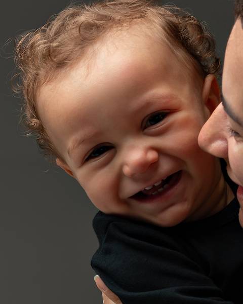 Ensaio de Acompanhamento Mensal do Bebê'