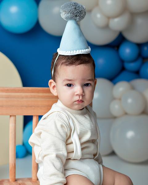 Ensaio de Aniversário de um ano do bebê'