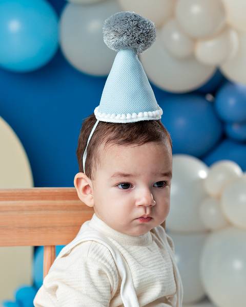 Ensaio de Aniversário de um ano do bebê'