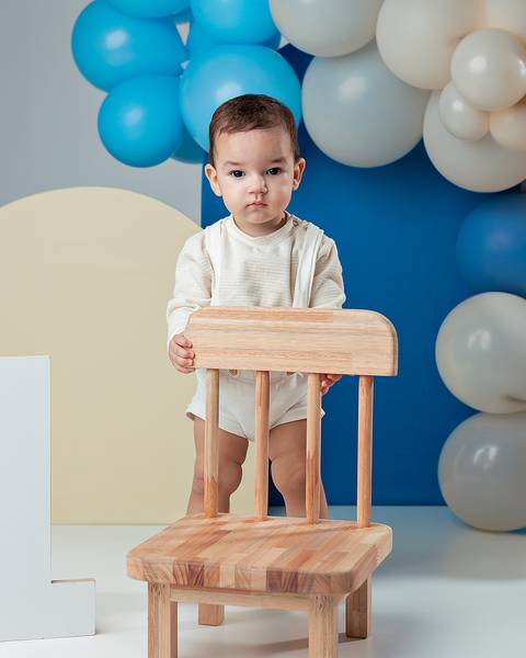 Ensaio de Aniversário de um ano do bebê'