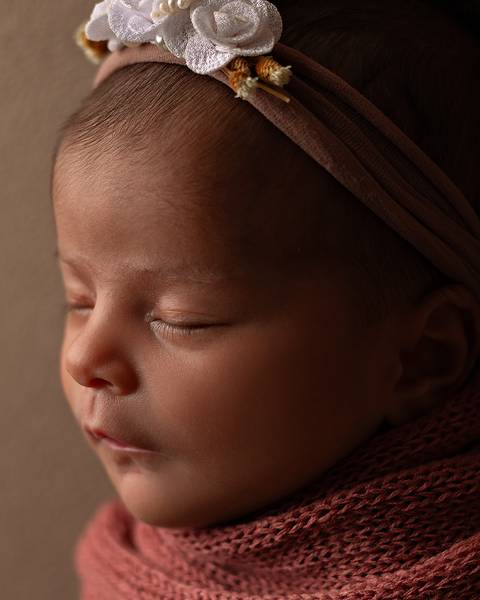 Ensaio Newborn em estúdio'