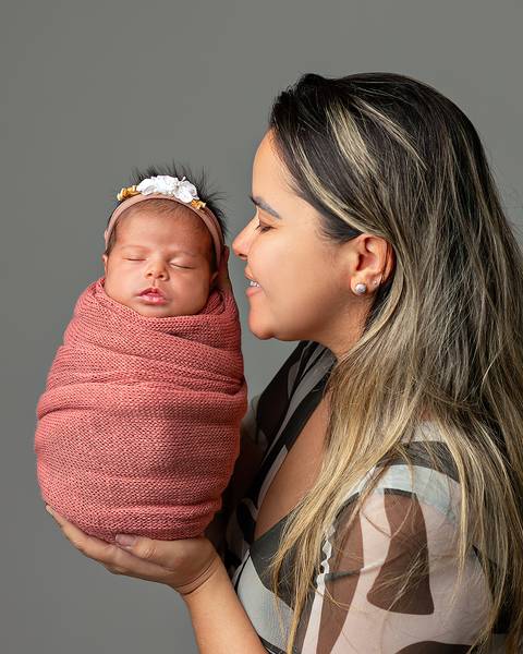 Ensaio Newborn em estúdio'