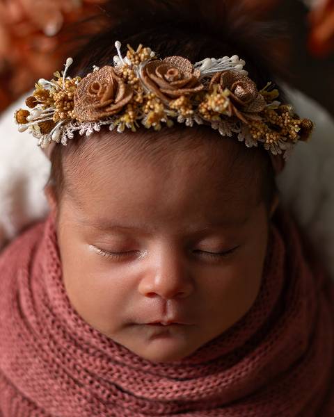 Ensaio Newborn em estúdio'