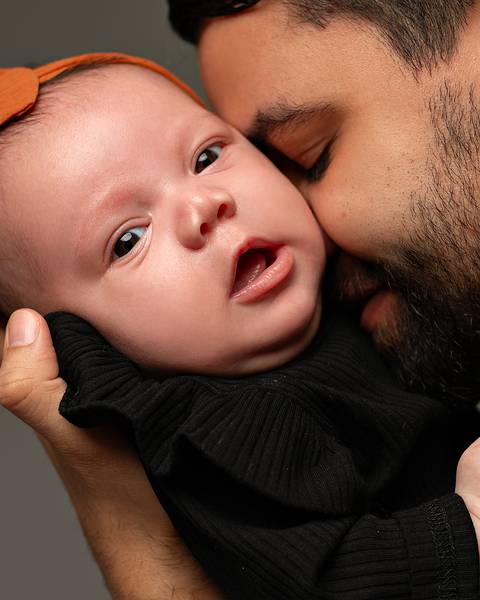 Ensaio de Acompanhamento de Aurora. 2 meses'