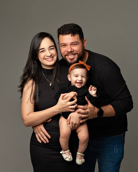 Ensaio de Dia dos Pais em estúdio'