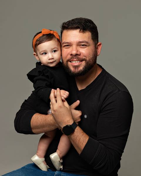 Ensaio de Dia dos Pais em estúdio'