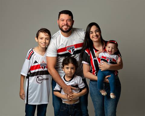 Ensaio de Dia dos Pais em estúdio'