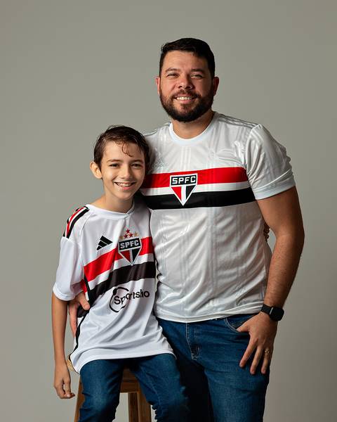 Ensaio de Dia dos Pais em estúdio'