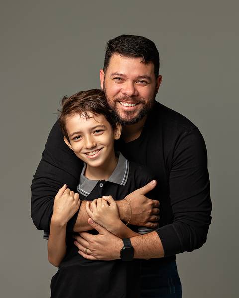 Ensaio de Dia dos Pais em estúdio'