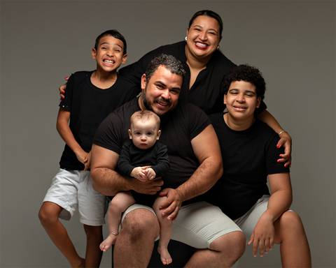 Ensaio de Dia dos Pais em estúdio'