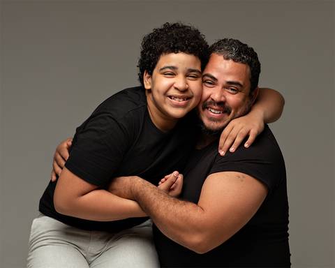 Ensaio de Dia dos Pais em estúdio'