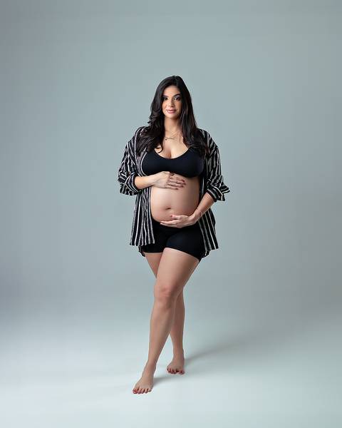 Ensaio de Gestante em Estúdio em natal/RN'