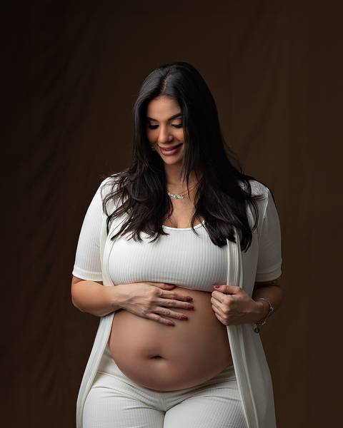 Ensaio de Gestante em Estúdio em natal/RN'