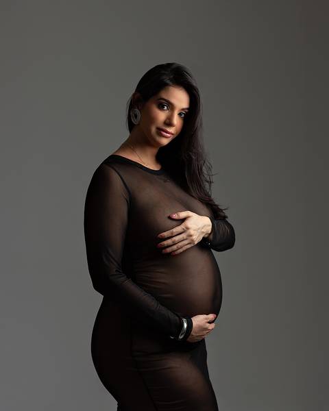 Ensaio de Gestante em Estúdio em natal/RN'