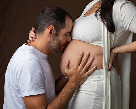 Ensaio de Gestante em Estúdio em natal/RN'