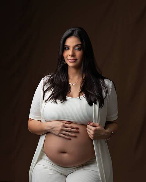 Ensaio de Gestante em Estúdio em natal/RN'