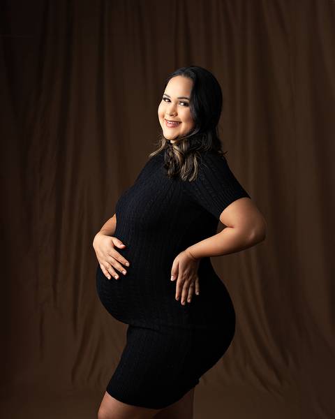 Ensaio de Gestante em estúdio em Natal'