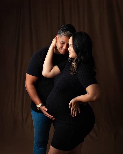 Ensaio de Gestante em estúdio em Natal'