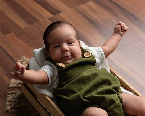 Ensaio de Acompanhamento do bebê'