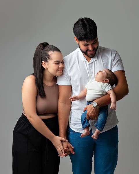 Ensaio de Acompanhamento do bebê'