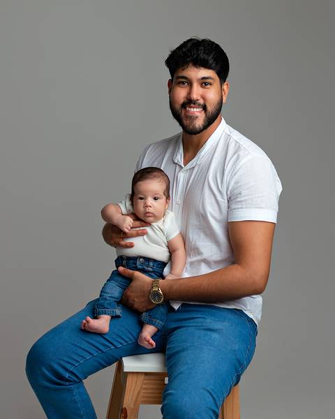 Ensaio de Acompanhamento do bebê'