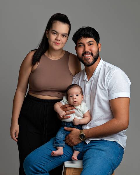 Ensaio de Acompanhamento do bebê'