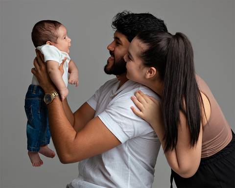 Ensaio de Acompanhamento do bebê'