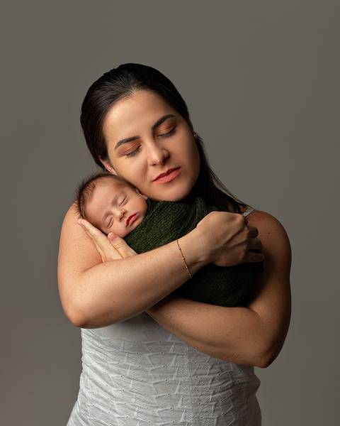 Ensaio Newborn em estúdio'