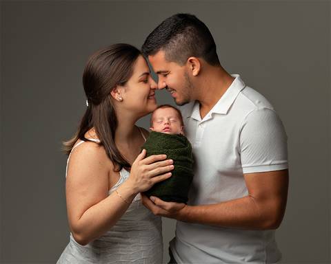 Ensaio Newborn em estúdio'