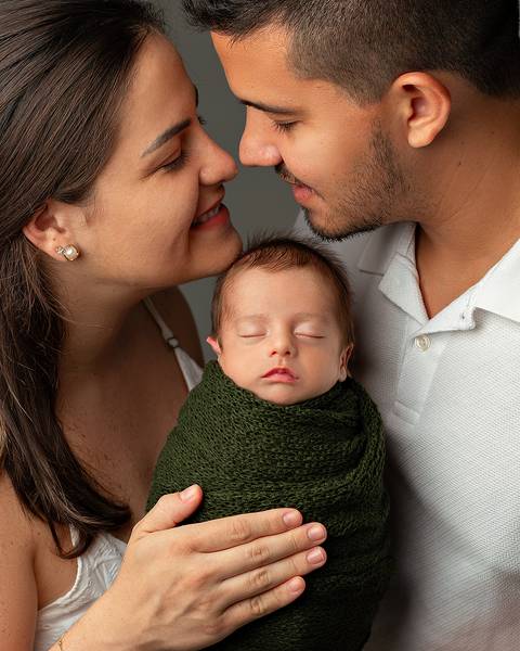 Ensaio Newborn em estúdio'