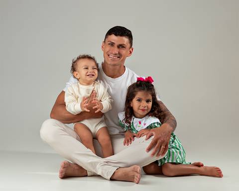 Ensaio de 1 ano de Álvaro'